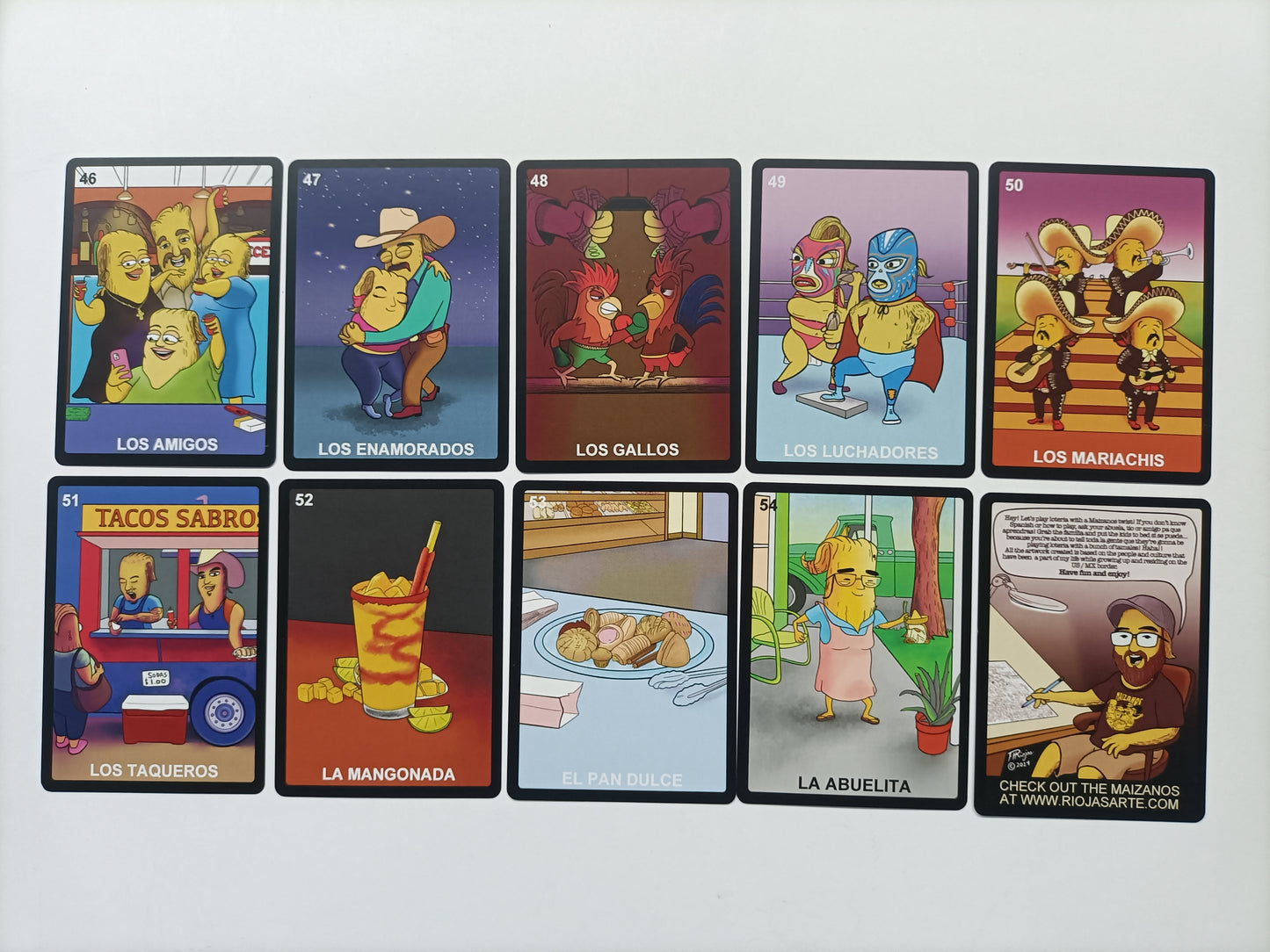 The Maizanos Loteria Game